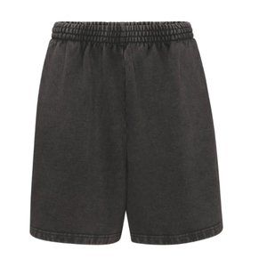 SKIMS Black Womens Sweat Shorts